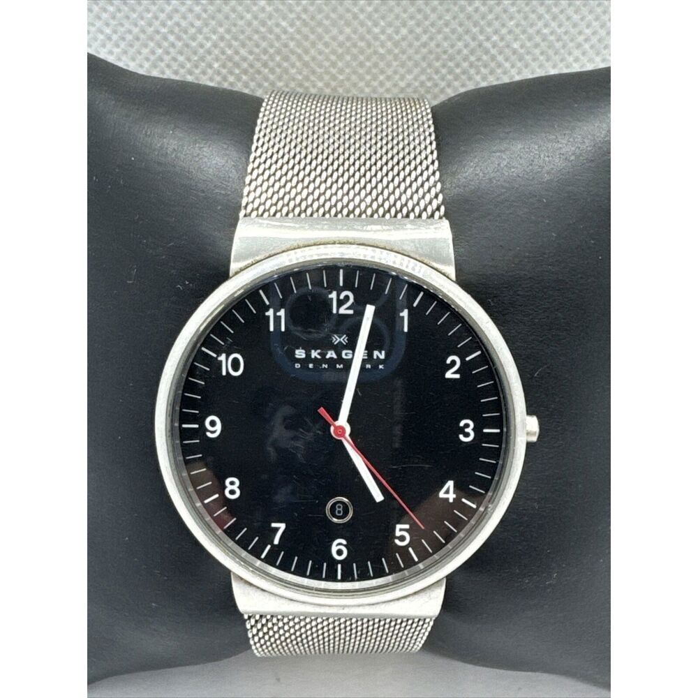 Skagen Ancher SKW6051 Men's Stainless Steel Mesh Analog Dial Quartz Watch AEA164